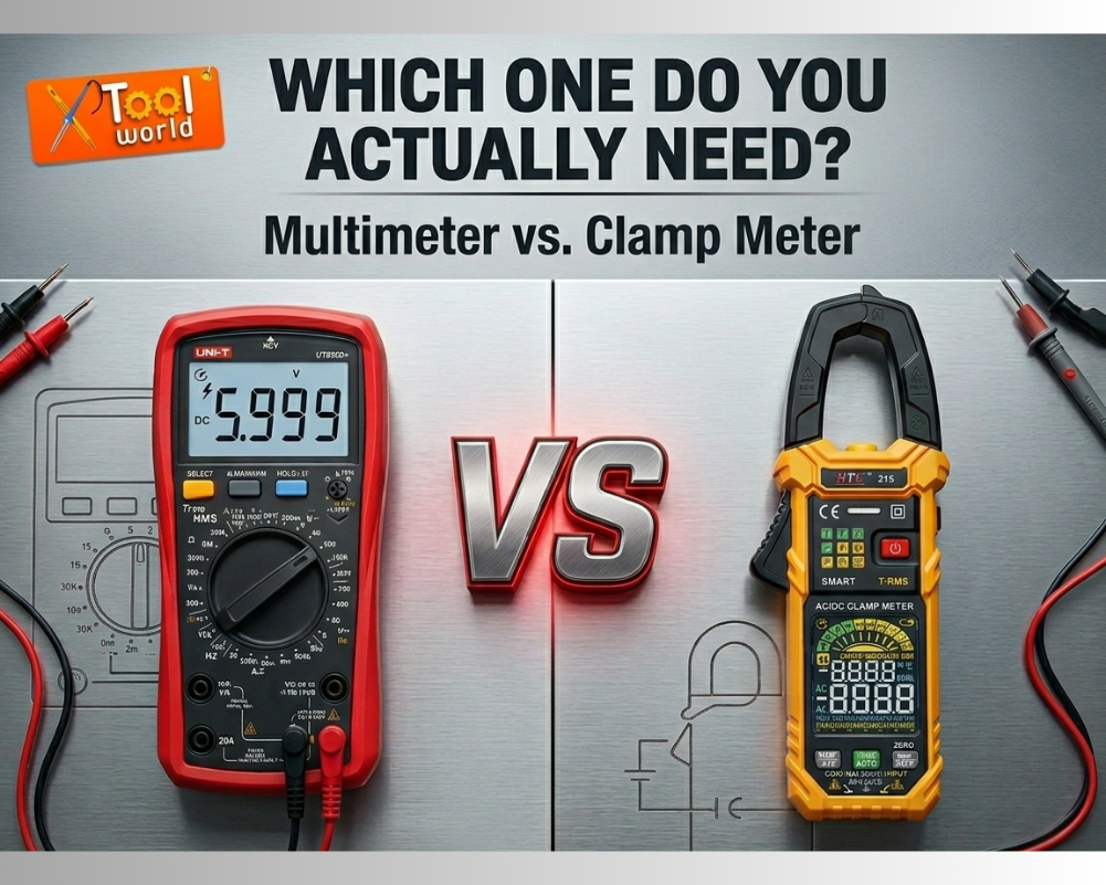 Multimeter vs. Clamp Meter: Which One Do You Actually Need?