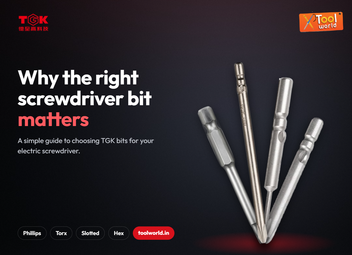 Why the Right Screwdriver Bit Matters