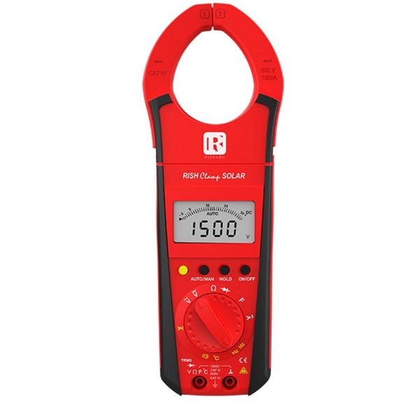 Rish Solar- 1500V Clamp Meter