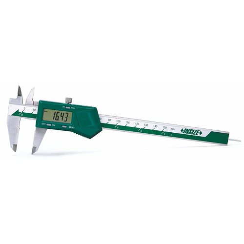 1119-150 Digital Caliper with Round Depth Bar