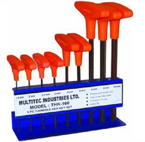 THK-100 T-Handle Hex Key Set