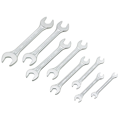 70-379E 8PCS Double o/e Spanners set 6X7 TO 20X22MM