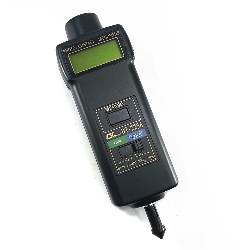 RS PRO Tachometer Best Accuracy ±0.05% + 1 digit