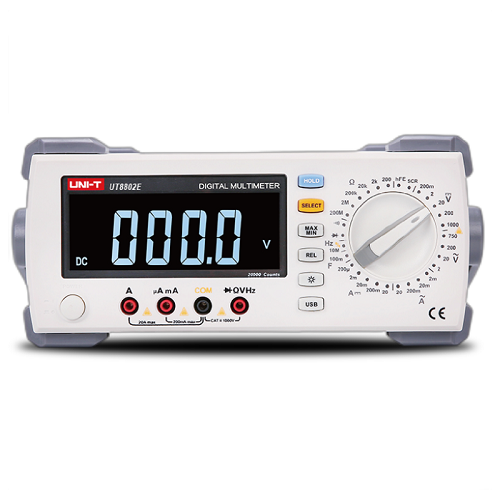 UT8802E Digital Benchtop Multimeter - USB Interface