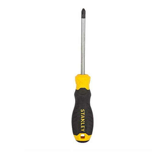 STMT60809-8 Cushion Grip Screwdriver Phillips-PH2x100mm (Yellow and Black)