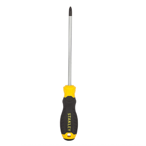 STMT60811-8 Cushion Grip Screwdriver Phillips-PH2x150mm (Yellow and Black)