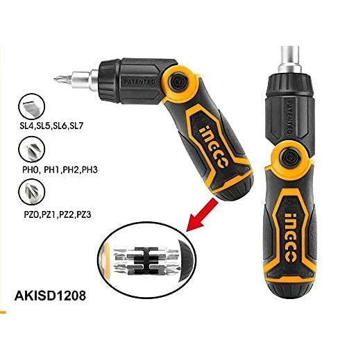 AKISD1208 13 In 1 ratchet screwdriver set