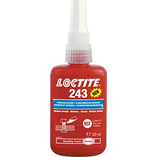 243 High Strength 50 Ml Heavy Duty Threadlocker