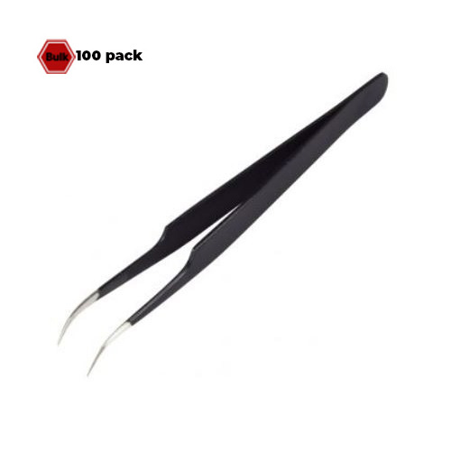 Angled Tweezer (Pack of 100)