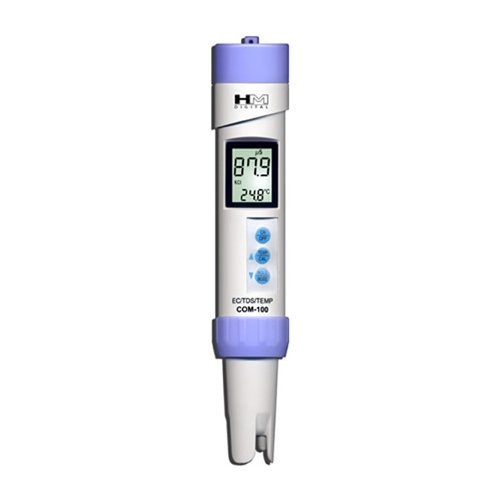 COM-100: Waterproof Professional Series EC/TDS Meter