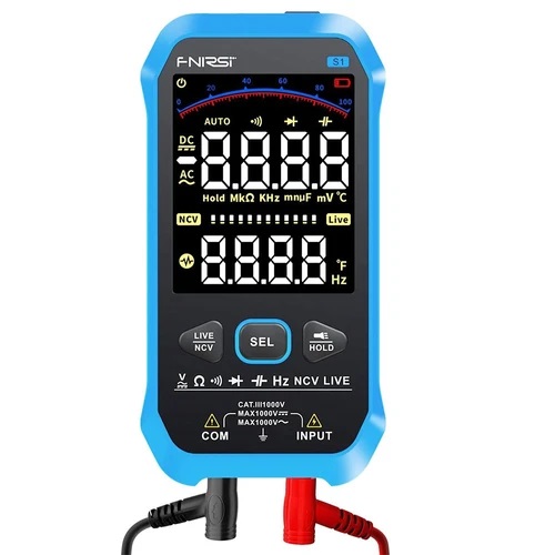S1 Digital Multimeter AC DC Voltage Resistance Capacitance Diode NCV Hz