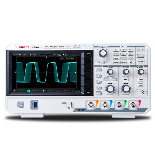 UPO1204 Digital Oscilloscope, 200 Mhz 4 Channel
