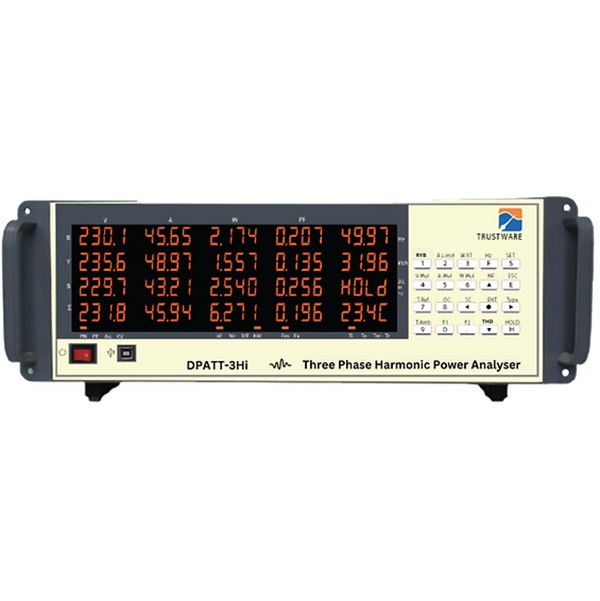 DPATT-3Hi Three Phase Harmonic Power Analyser