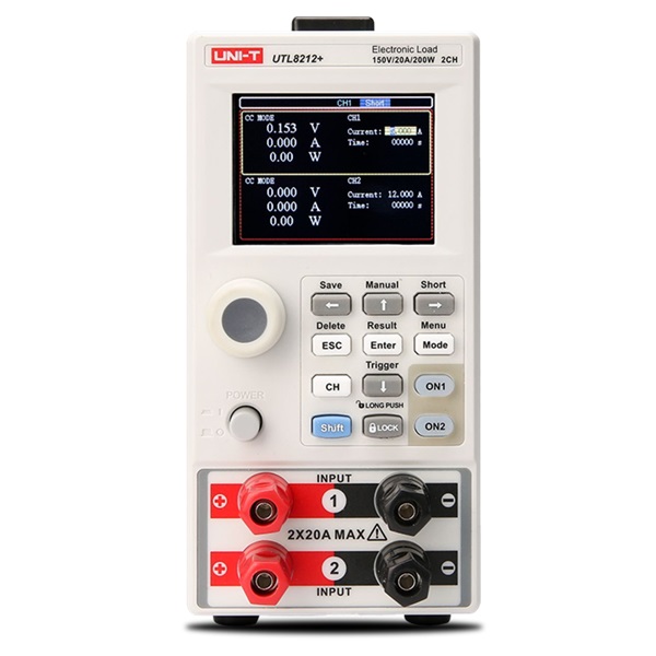UTL8212+ Electronic load- Dual Channel