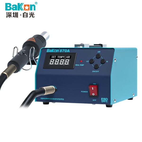 BK870A Hot Air SMD Rework desoldering station