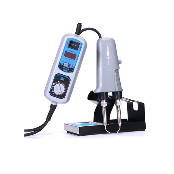 938D Portable Hot Tweezers Mini Soldering Station