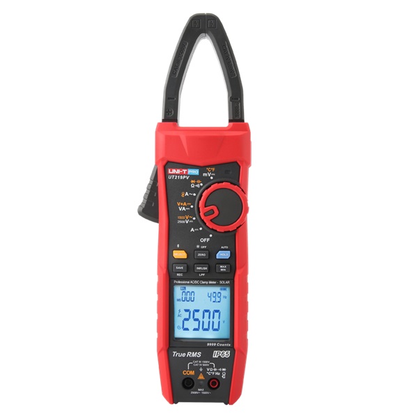 UT219PV Solar Professional AC/DC Clamp Meter- Bluetooth