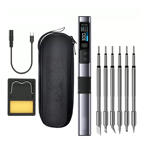 HS02A Portable Soldering Iron Adjustable Constant Temperature