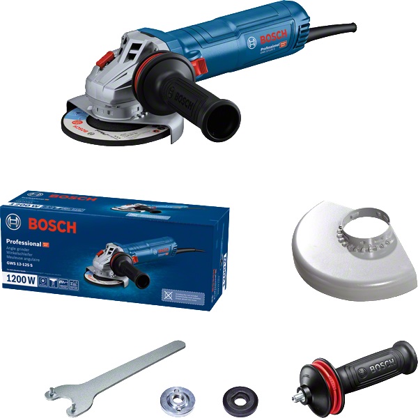 GWS 12-125 S Professional Angle Grinder