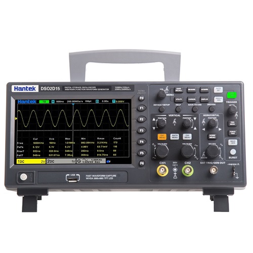 DSO2D15 Oscilloscope, 150 Mhz 2 Channel+ 1 Channel
