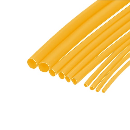 Heat Shrink Sleeve 28mm Yellow Industrial Grade(100m roll)