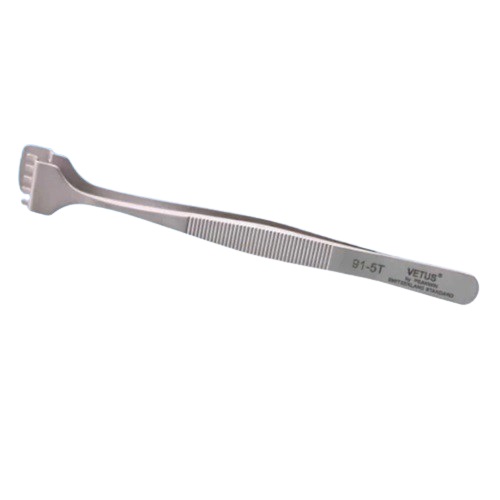 91-5T  Wafer and Component Handling Stainless Tweezers 5”