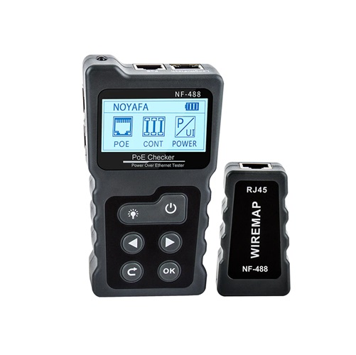 NF-488 Power over Ethernet (PoE) Checker Tester