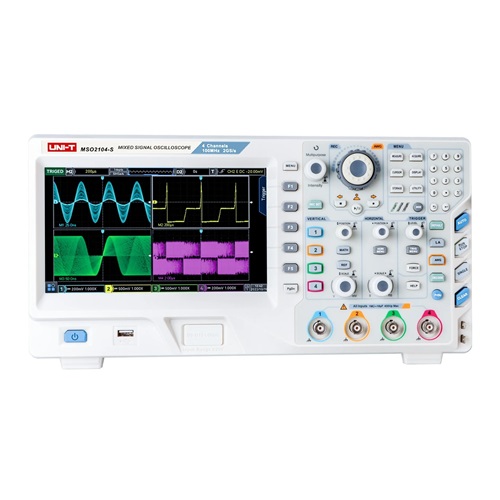 MSO2104-S Digital Oscilloscope 100MHz 4+16Ch with Signal Generator