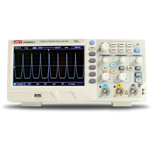 UTD2052CL+ Digital Oscilloscope,-50MHz, 2 Channels