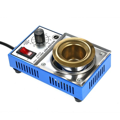 Soldering Pot for Wire Dipping with one heater