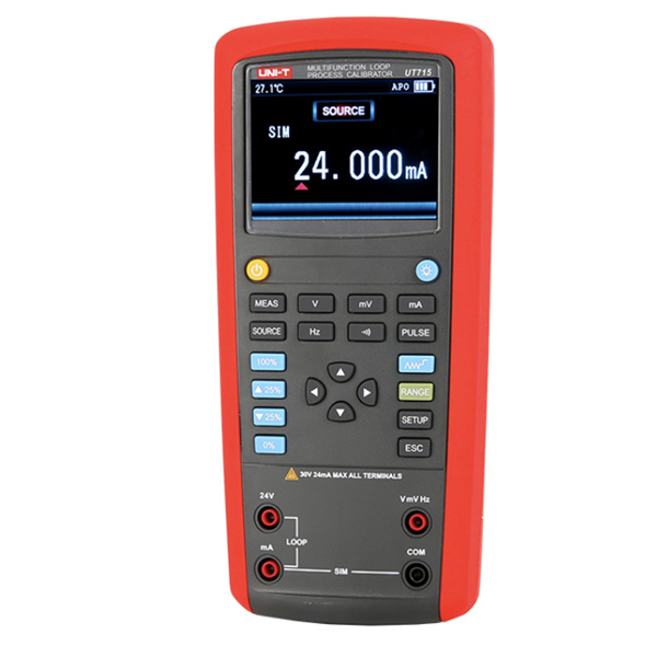 UT715 Multifunction Loop Process Calibrator