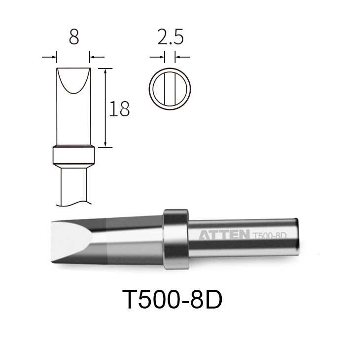 T500-8D Soldering Bit