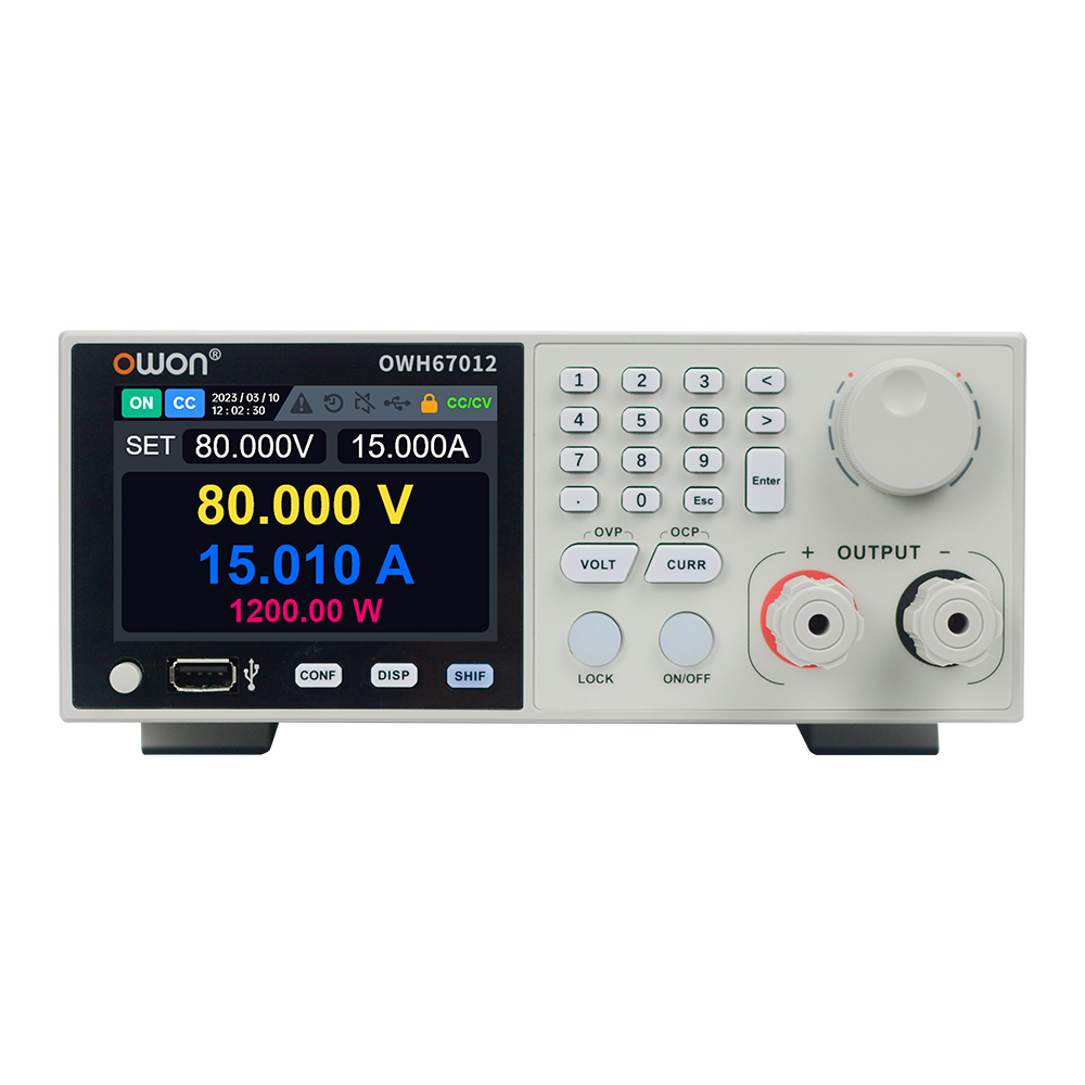 OWH67012-80 High Power Programmable Power Supply-  80V, 30A, 1200W