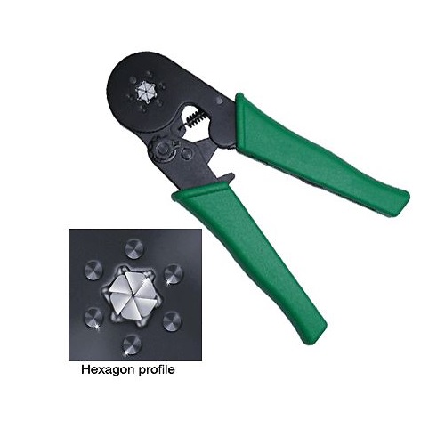 HT-505 Cord End Terminals (Hexagonal) Crimping Tool 0.25-6.0 MM2