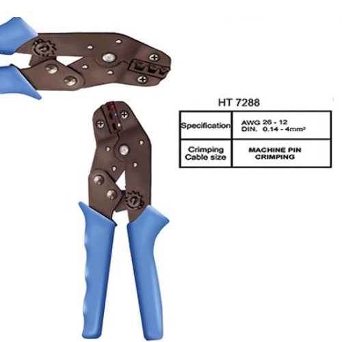 HT-7288 Machine Pin Brass Terminal Crimping Tool 