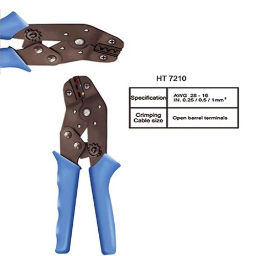 HT-7210 Open Barrel Type Terminals Crimping Tool