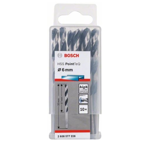 HSS Twist Drill Bit PointTeQ 6.0mm (Pack of 10)