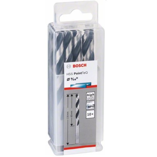 HSS Twist Drill Bit PointTeQ 5/16- (10 Pack)