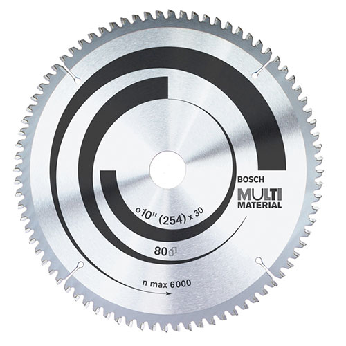 Multi Material Circular Saw Blade 10/254 x 2 7 x 30 mm