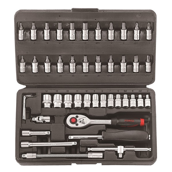 46 pc 1/4 Inch Professional Socket Set