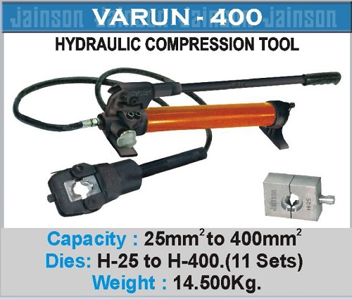 Varun-400 Crimping Tool with Foot Pump