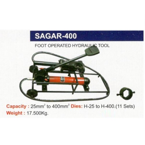 Sagar-400 Foot Operated Hydraulic Tool