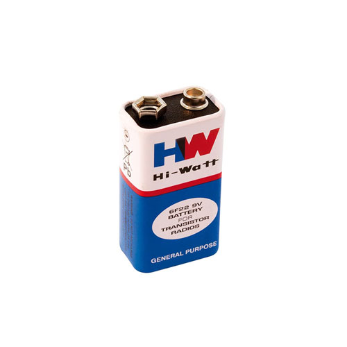 9V HI-Watt Battery