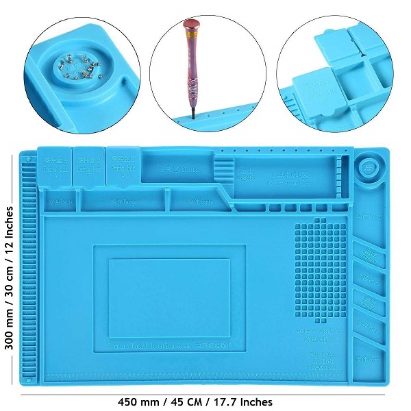 Safe Insulation Working Silicone Mat