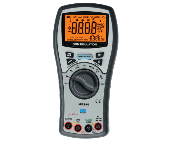 MIRT-61 - 1KV Digital Multimeter + Insulation Tester