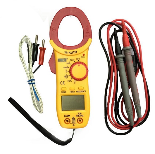 36-Auto Digital AC/DC Clamp Meter