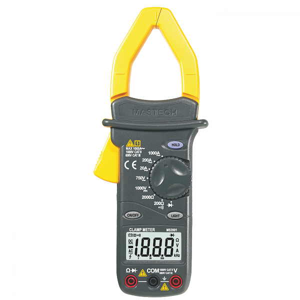 MS2001 - Digital AC Clamp Meter- 1000A AC