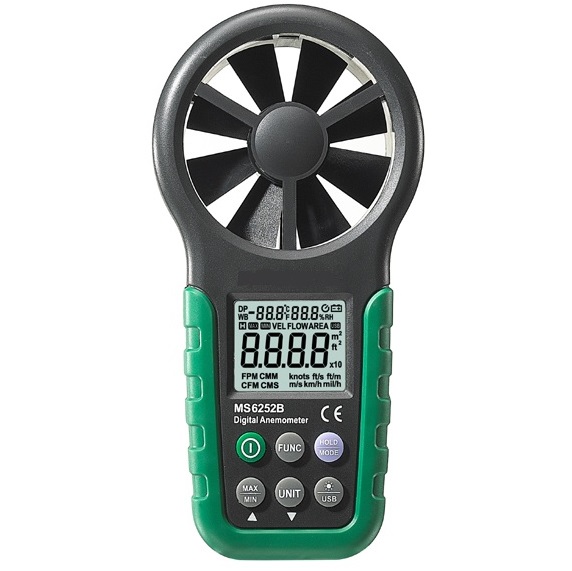 MS6252B Digital Anemometer