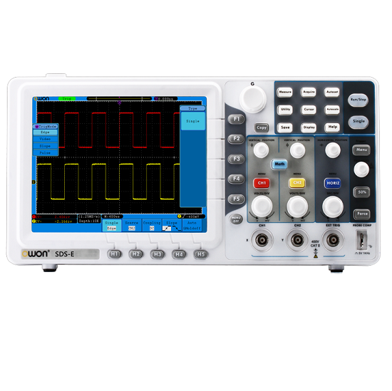 Osciloscopio Portatil HDS1022M-I : 2CH Aislados, 20Mhz