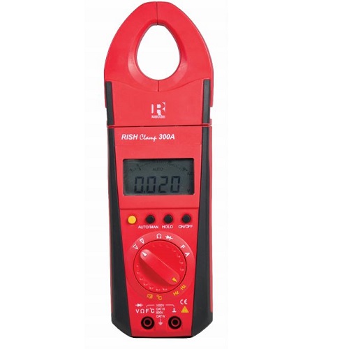 Rish Clamp 300A AC Clamp Meter